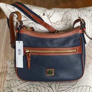 Dooney and Bourke dark navy cross body purse